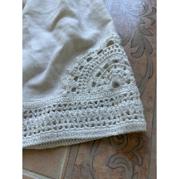 Anne Klein Linen Blend lined -Ivory Dress Size  2 - Picture 5 of 12